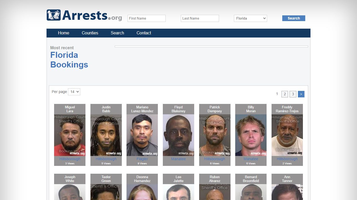 Florida Arrests and Inmate Search